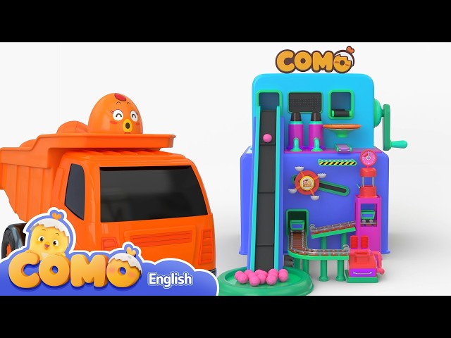 Surprise Como | 🧸 Toy Surprises, Colors, and Words with Como & Friends