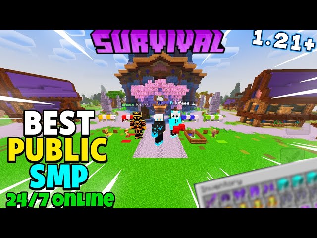 👻 New Best Cracked Public Survival SMP | Minecraft Java + PE + Pojav | 24/7 Free Server 🧁