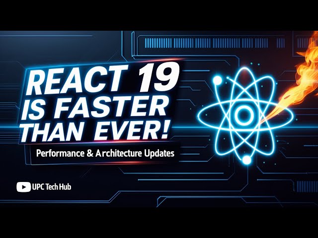 React 19 Is Faster Than Ever! 🔥 Performance & Architecture Updates You Must Know