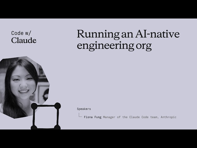 Running an AI-native engineering org