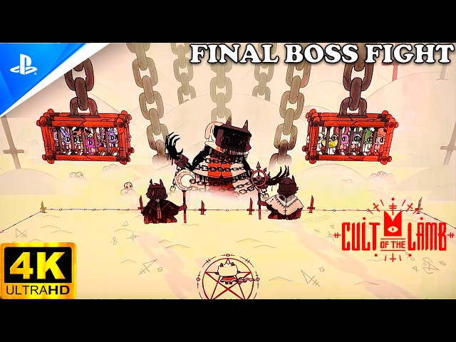 The One Who Waits Final Boss Fight Guide #cultofthelamb #bossfight #ps5 #indie #gamer #roguelike #op