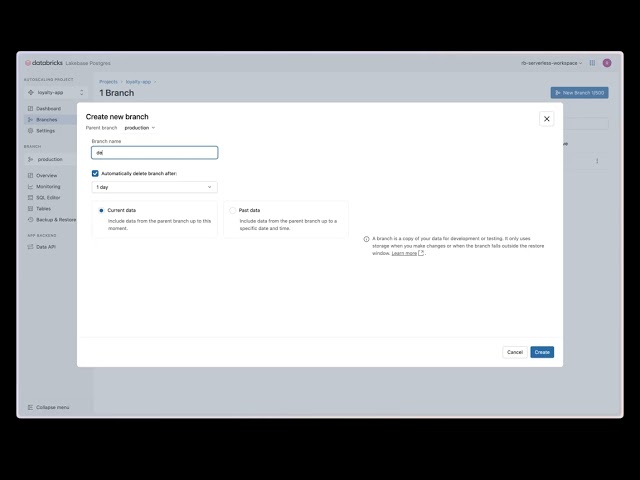 Intro to Databricks Lakebase Projects