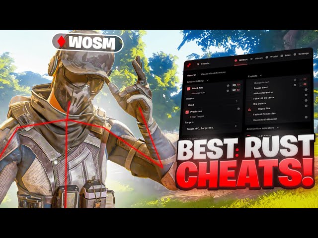 UNDETECTED RUST CHEAT on WIPE DAY! CRAZY SOLO PLAY
