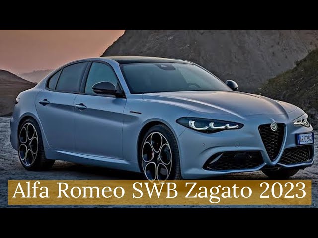 New Alfa Romeo SWB Zagato 2023 First Look