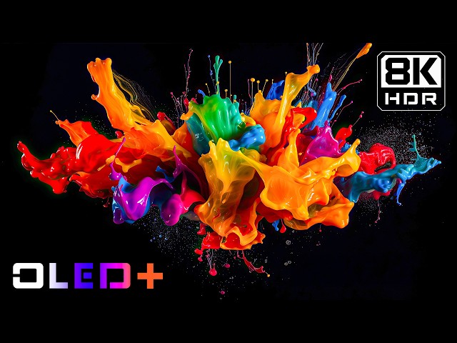 BEST OF OLED - Pure Color Brilliance | 16K HDR Dolby Vision Showcase (4K/8K TV Demo)