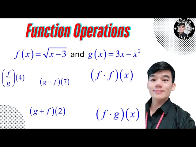 Adding, Subtracting, Multiplying & Dividing Functions | Easy Step-by-Step Algebra