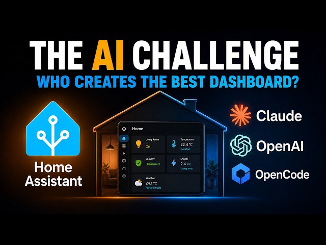Claude vs OpenAI vs OpenCode: Who Builds the Best Home Assistant Dashboard?