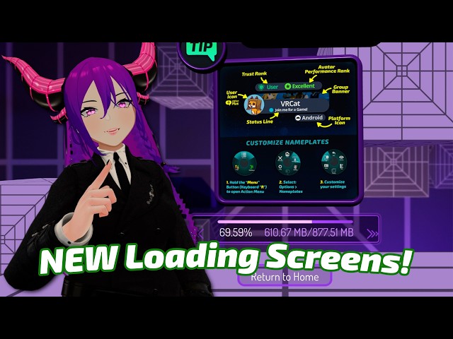 Custom Loading Screens... and more! | VRChat Patch Notes 2026.1.3