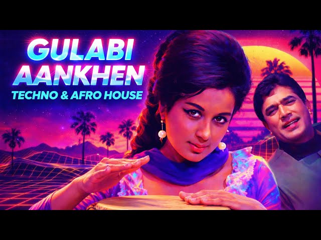 Gulabi Aankhen x Afro House x Techno Remix | Tribal Beat Mix | Bollywood Retro x Club Vibes 2026