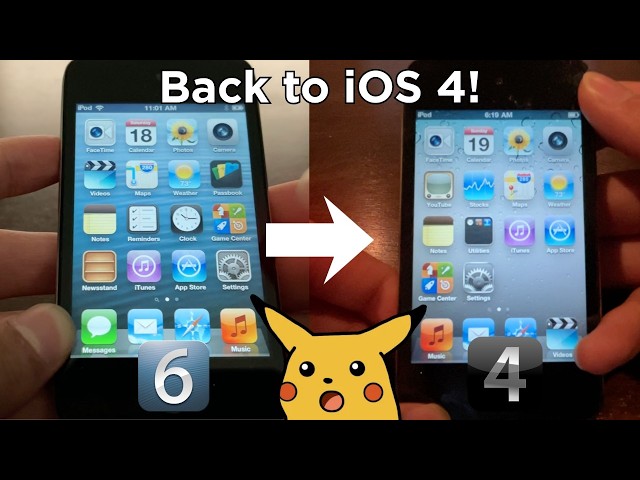 FINALLY! Fully Downgrading Vintage Apple Devices to ANY iOS Version!