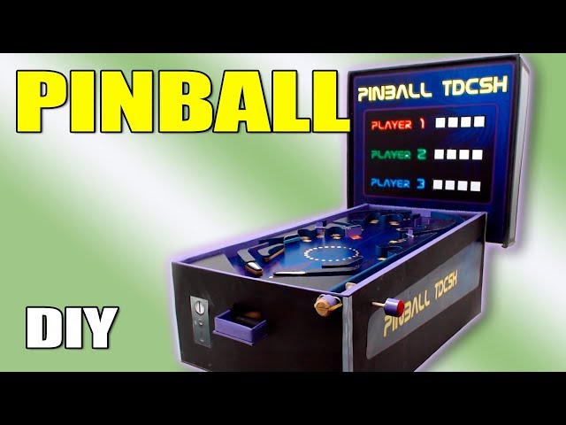 DIY PINBALL - AMAZING cardboard TOY | Creative Minds