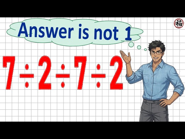 Can You Solve This The Examples Level 1-7? This Simple Math Mistake Fools Everyone!