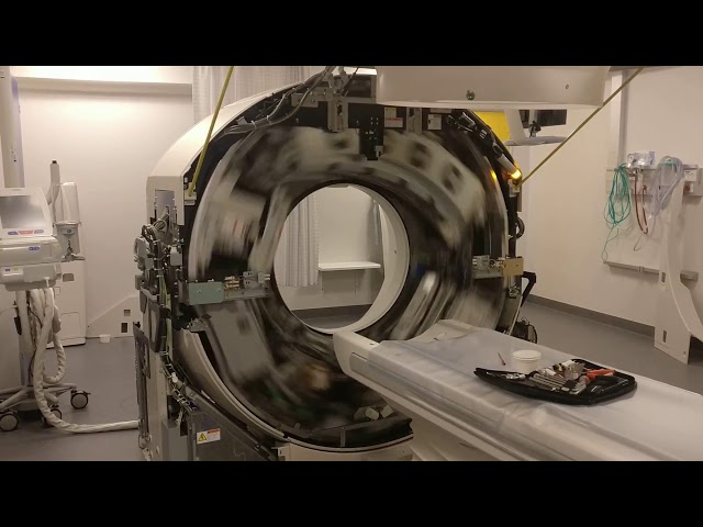 CT at max speed - Naked! CT without cover.