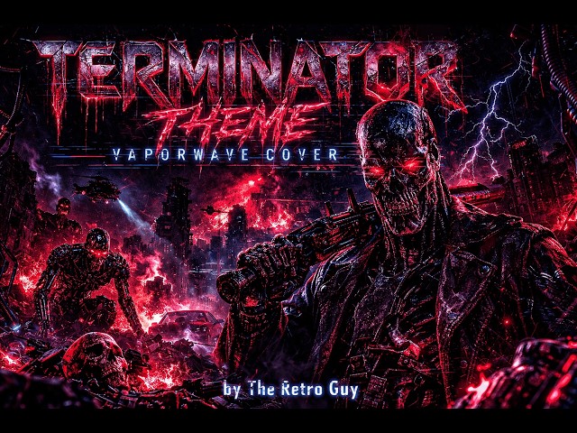 Terminator Theme | Dark Synthwave/Vaporwave (Extended Mix)