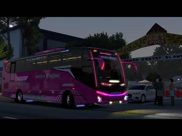 FULL BASURI🔥- Night Trip to Taman Slawi w/ Aneka Bintang "Java's Queen" | ETS 2 Indonesia