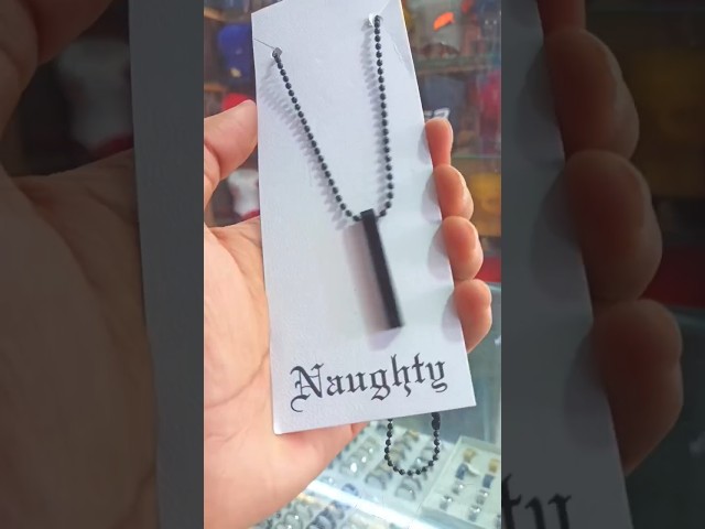 3D Cuboid Vertical Bar boys locket. VILLAIN ACCESSORIES.#trendingshorts #BOYSNECKLOCKET #boyslocket
