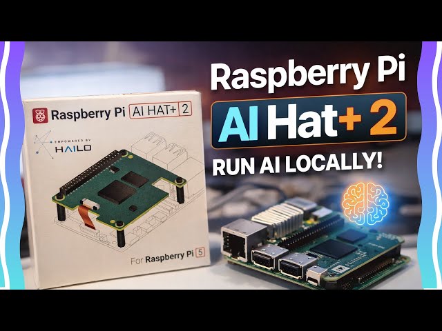 Raspberry Pi AI Hat+ 2 Assembly on Raspberry Pi 5 | Run AI & LLMs Locally (Offline AI)