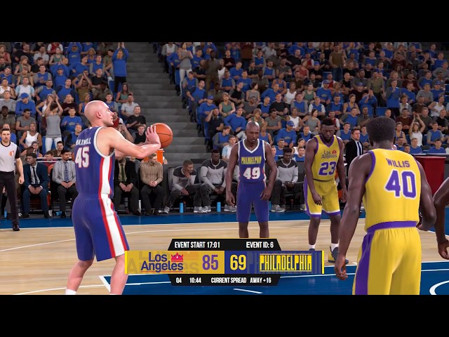Virtual Basketball Full Event Demo
