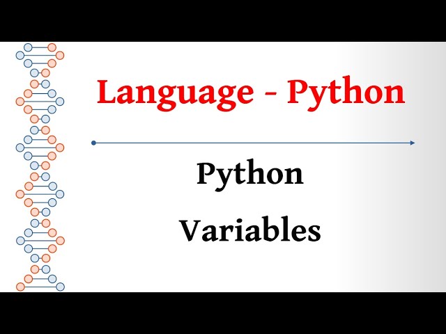 Language Tamil - Python - Variables