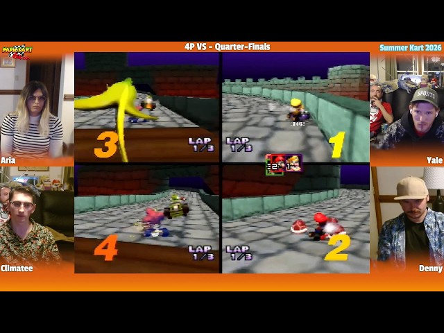 Mario Kart 64 Tournament - Summer Kart 2026 - Quarter-Finals