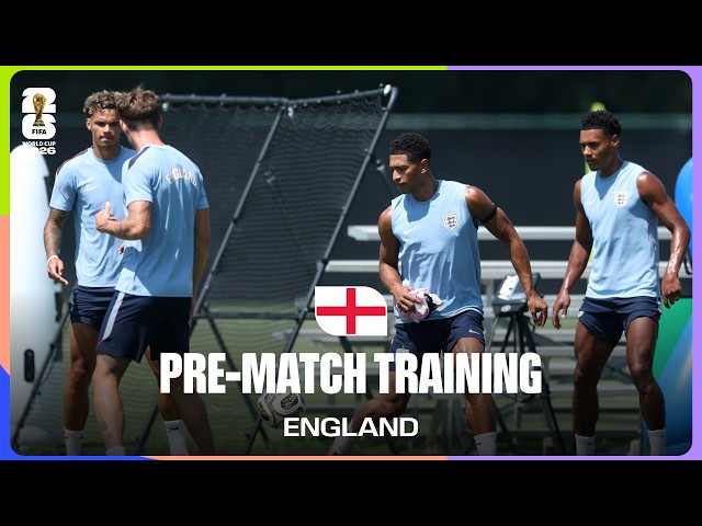 England Train Before Argentina | FIFA World Cup 2026™