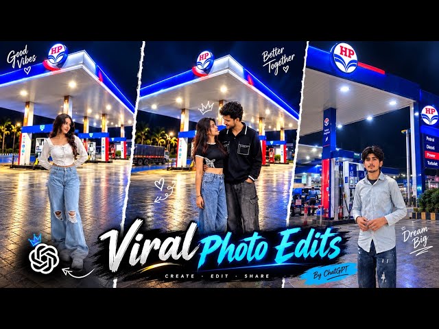 🔥 Petrol Pump Night Photo Edit 🌙 | Cinematic Aesthetic Photo Editing | Trending Edit 2026