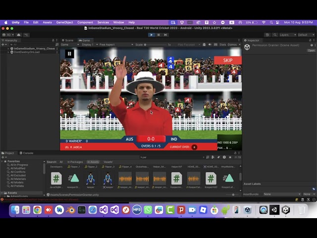 cricket unity source code