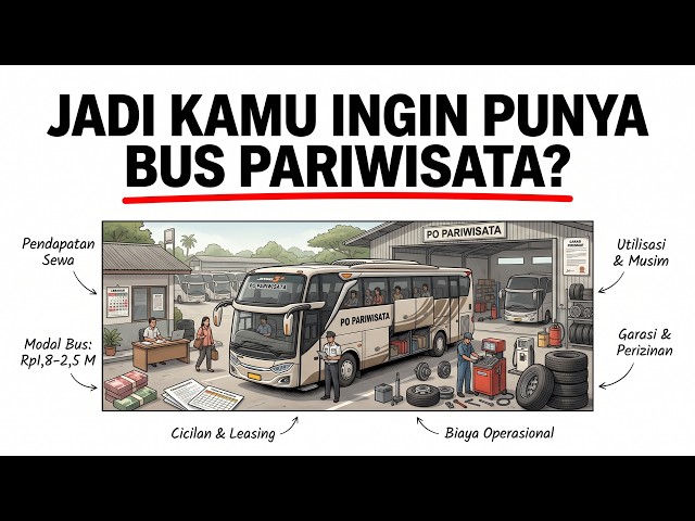 POV: Jadi Kamu Ingin Punya Bus Pariwisata? - Ekonomi Dibalik Bus Pariwisata