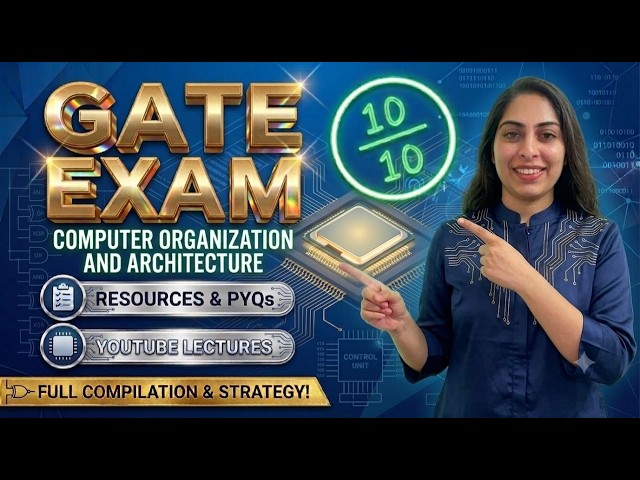 How to Prepare Computer Organization  and Architecture for GATE  | Resources, Short Notes and More
