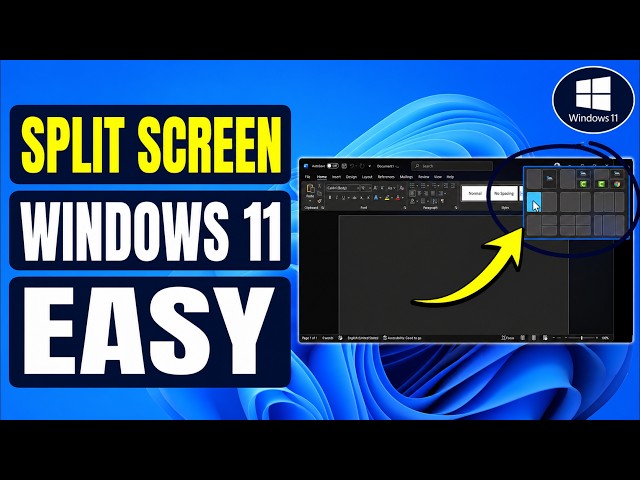 How To Split Screen On Windows 11