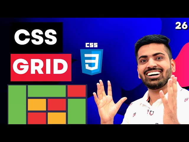 CSS Grid Layout In One Video | Complete Web Development Course #26