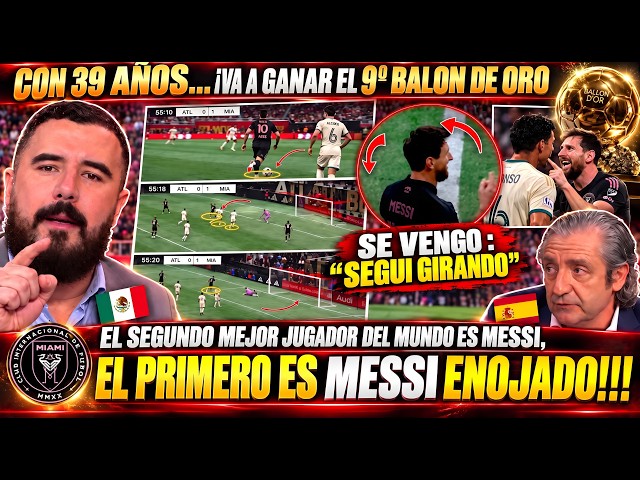 🔴"DESPERTARON A LA BESTIA" PRENSA ESPAÑOLA y MUNDIAL RENDIDA ante MESSI tras DOBLETE con INTER MIAMI