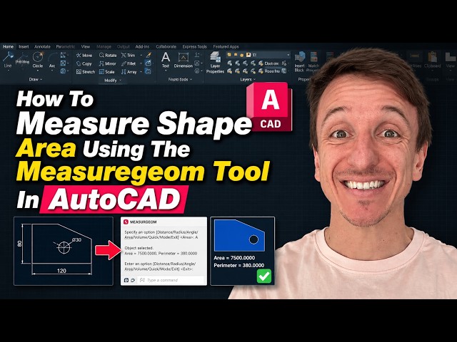 How To Measure Shape Area Using The Measuregeom Tool In AutoCAD (2026)