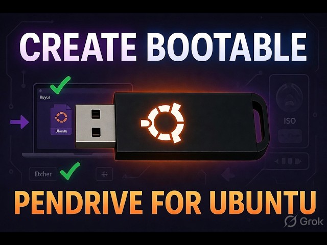 How to Create Bootable USB Pendrive for Windows/Ubuntu - Step by Step Guide (2026) #BuildIoT