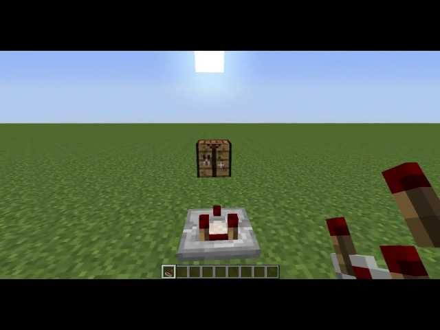 How to make a redstone comparator in minecraft