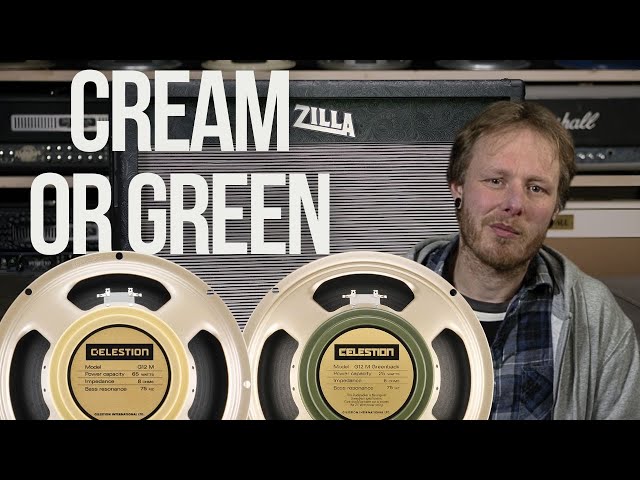 Celestion Creamback vs Greenback: Two Legends of Tone