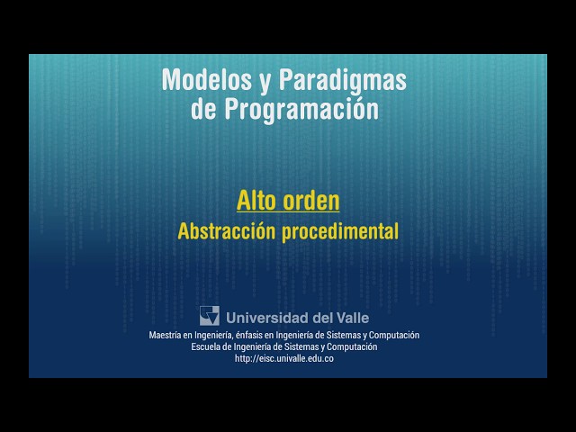 GI2.6.2 Alto Orden - Abstracción procedimental
