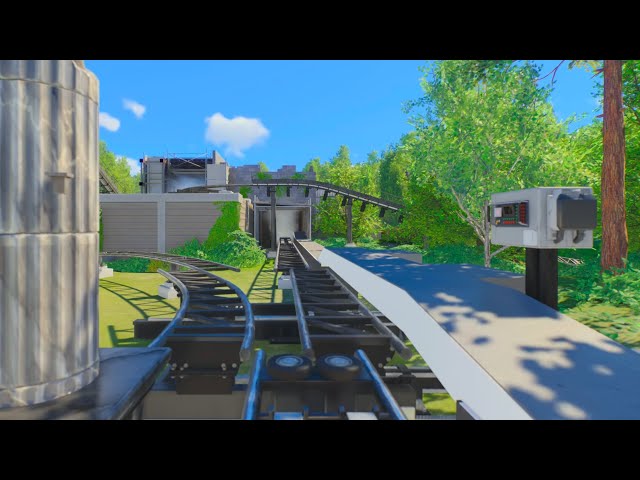 Planet Coaster 2 Multiverse Coaster Onride with Drop Track and Switch Track!!!! (Track: DigitalDan)