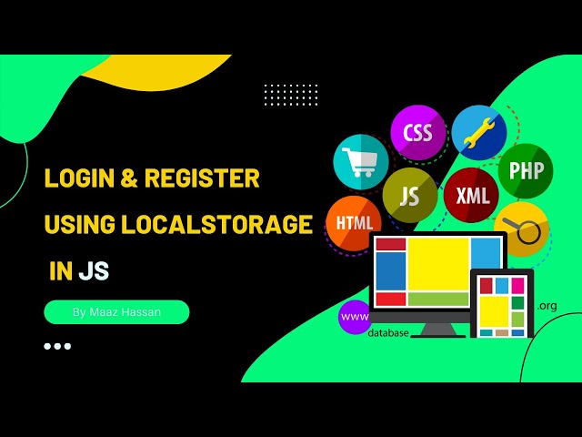 🛠️ JavaScript Login & Register Form with LocalStorage: Full Walkthrough in Urdu
