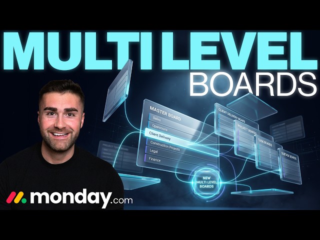 NEW Multi Level Boards In Monday.com | 2026