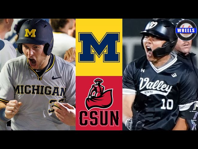 Michigan vs Cal State Northridge (INSANE GAME!) | 2026 College Baseball Highlights