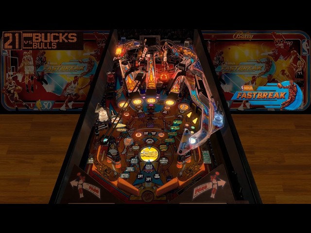 NBA Fastbreak (Bally 1997) - VPX Standalone - Short Impression