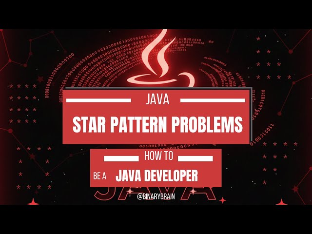 Star Pattern Problem Using java Programming Language(Java tutorial for beginners) . #starpatterns