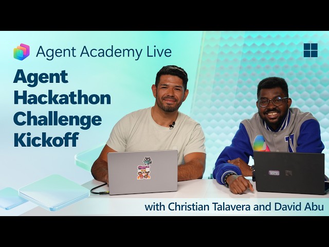 Agent Hackathon Challenge Kickoff