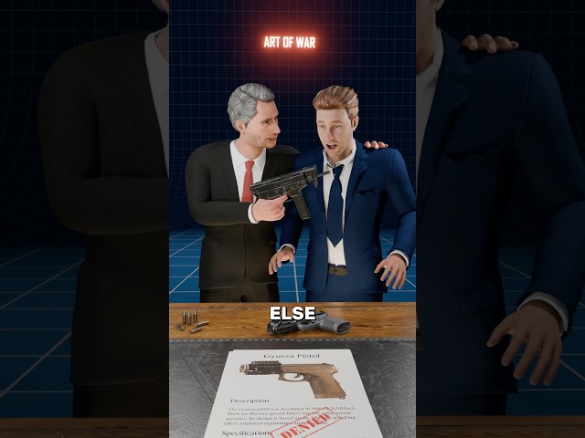 Pistola secreta de los guardias de Putin 💂‍♀️