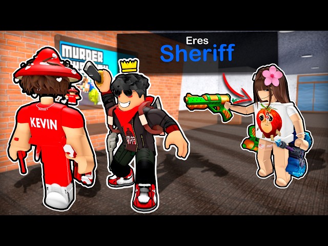 PLAYING with PROS on MURDER MYSTERY 2 in ROBLOX😂🔪
