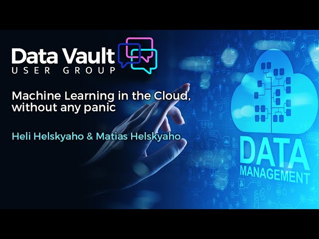 Machine Learning in the Cloud, without any panic!