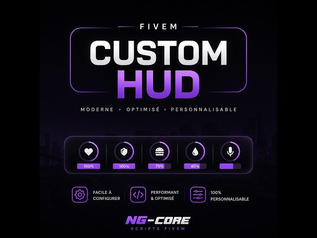 FiveM [ Custom HUD | Script