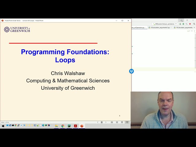 Python 06-1: Loops - Introduction & motivation