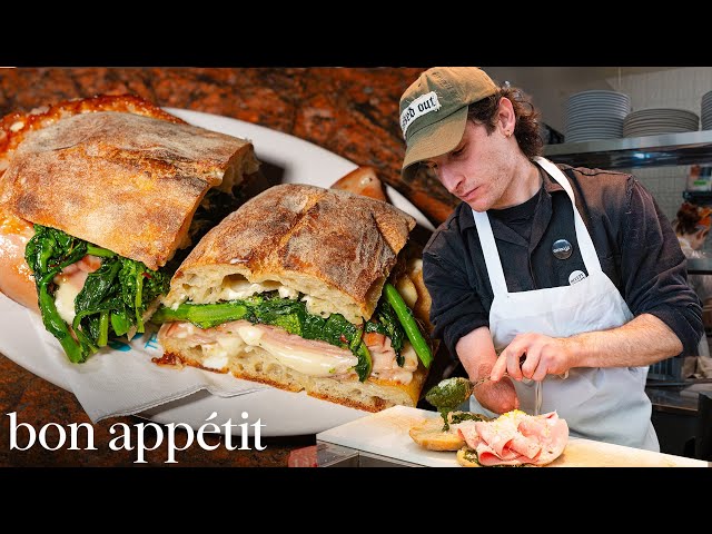 A Day Making NYC’s Most Hyped Sandwiches | On The Line | Bon Appétit